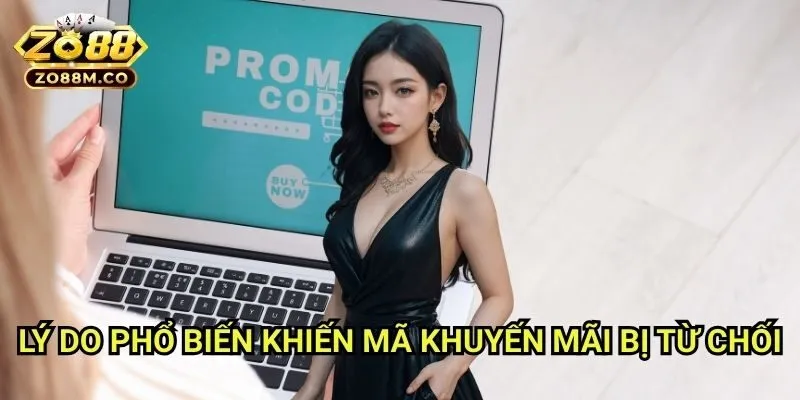 Lý Do Phổ Biến Khiến Mã Khuyến Mãi Bị Từ Chối